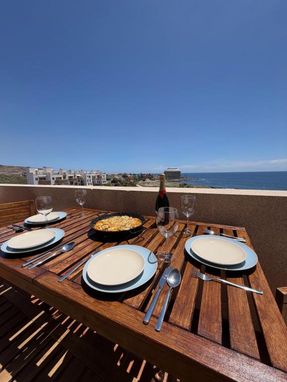 Fully equipped seaview Cabezo flat - 4