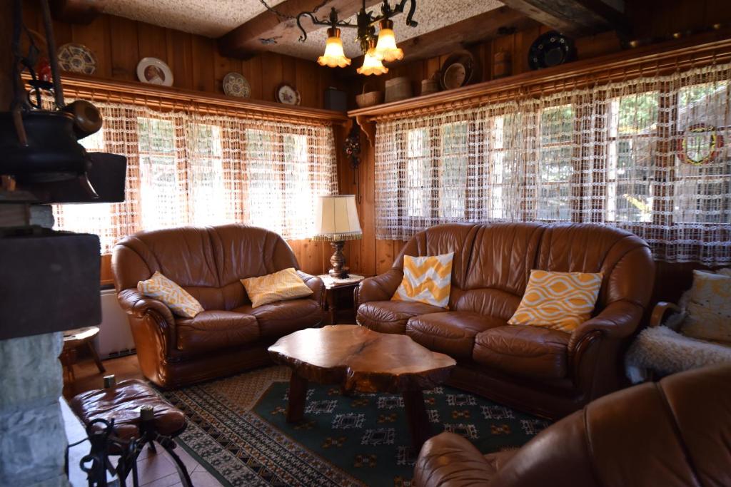 Grand Chalet Vercorin pour 10 personnes avec jardin BBQ parking privé et sauna - 2