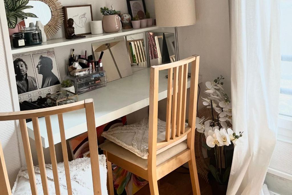Quiet and bright studio of 20 m in Paris 15th - 4