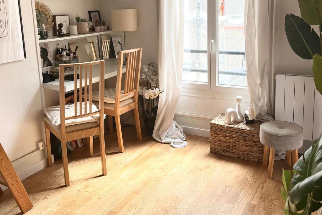 Quiet and bright studio of 20 m in Paris 15th - 3