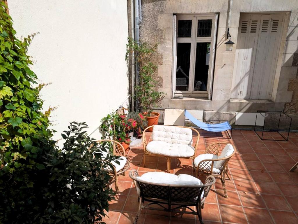 L'Auberge Maillochon- 6 personnes- 3 chambres- Poitiers Gare - 3
