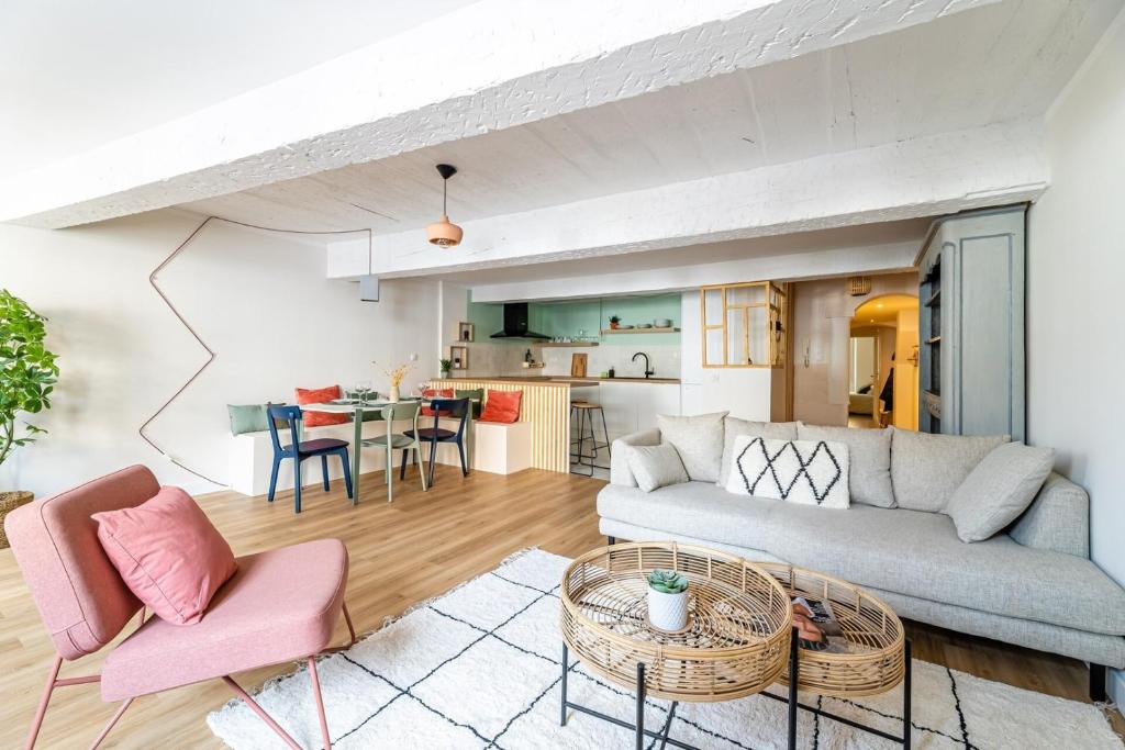 2 Bedrooms flat - Le Panier Heart - Old Port 5 min - 1