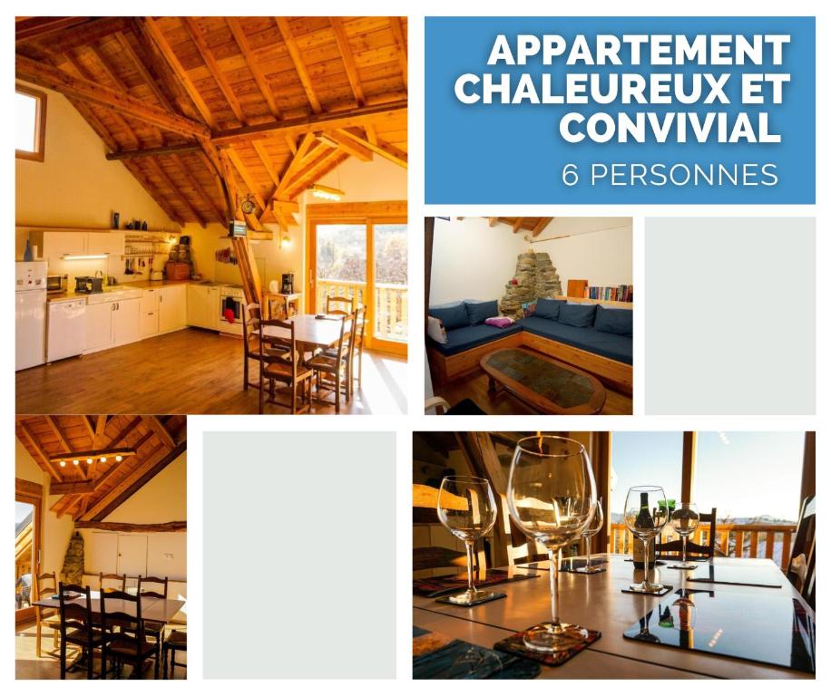 Rando, ski & lac, grand appartement 6 personnes - Lac de Serre ponçon - 3