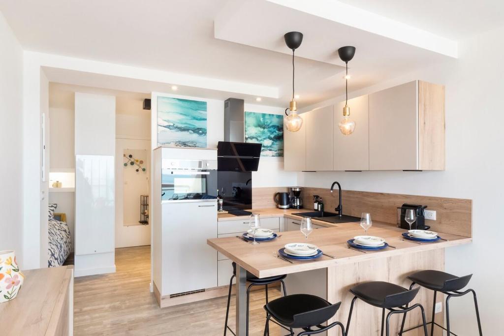 Studio luxe panoramique face mer baie de La Baule - 5