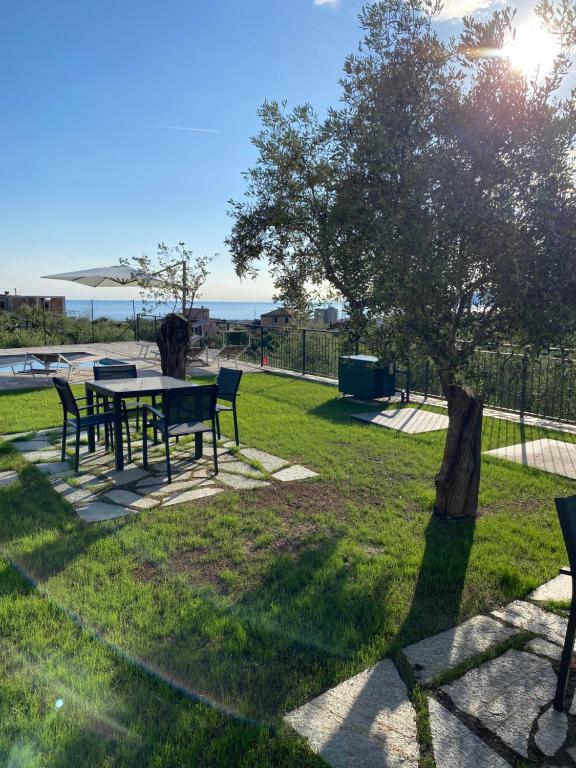 Villa swimming pool Ca'Du'Ma' Portofino view est - 5
