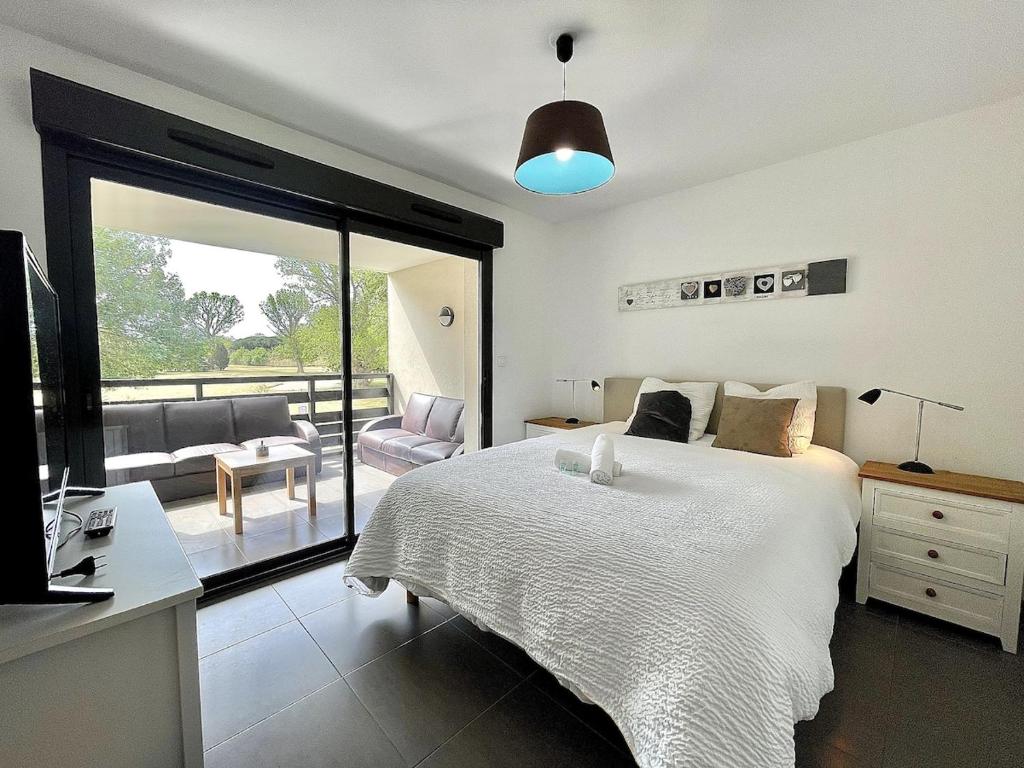 La Terrasse du Golf, Apparement avec piscine, wifi, parking - 4