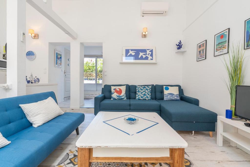 Belle Maison Bleu Azur - 3