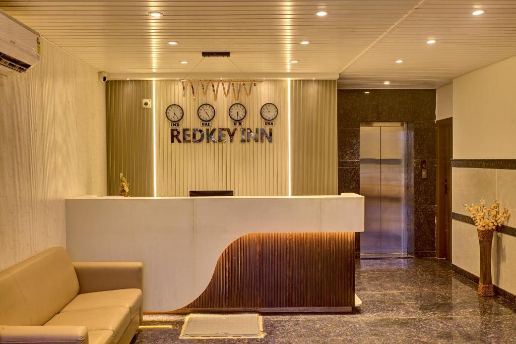 Lobby, RedKey Inn Hotel Near Bangalore Airport  in Bangalore