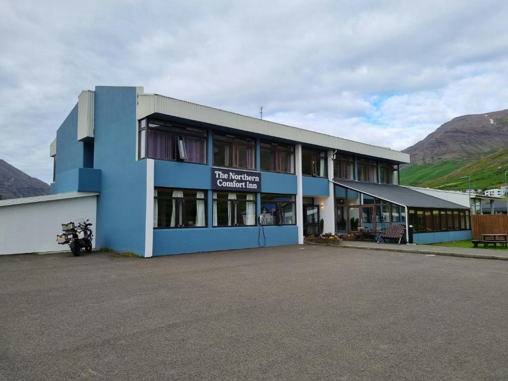 Exterior view, Brimnes Hotel & Cabins in Olafsfjordur