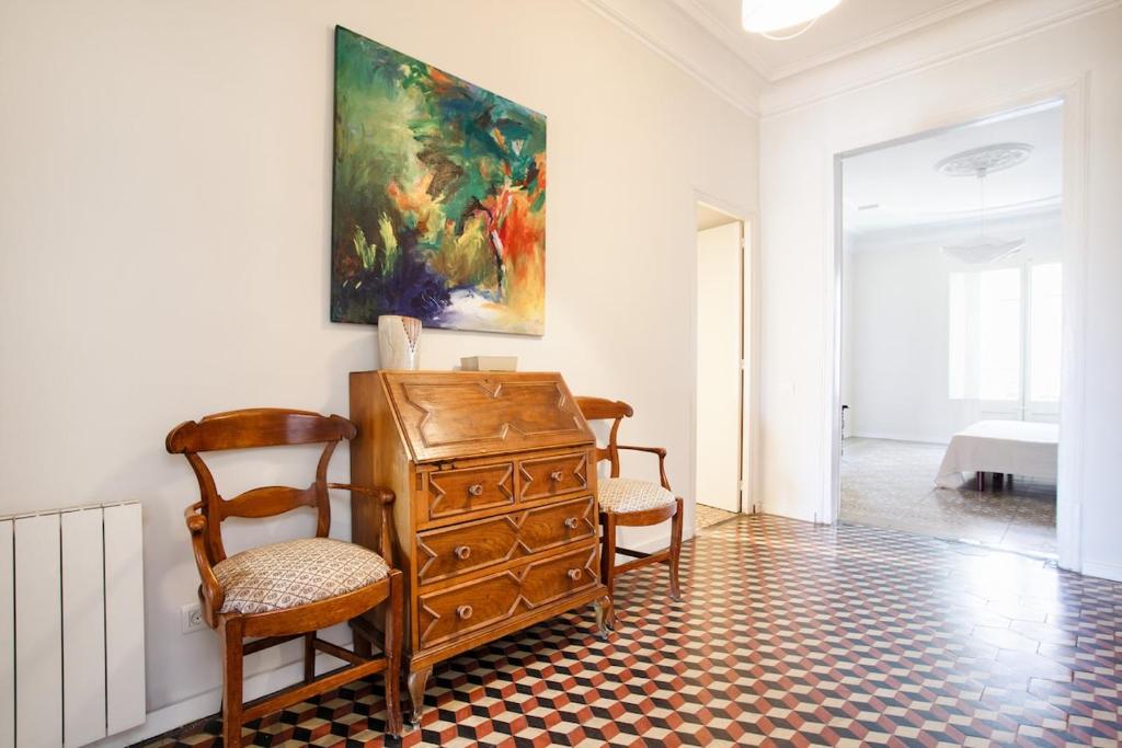 Big beautiful apartment in Gracia 4 rooms - 4