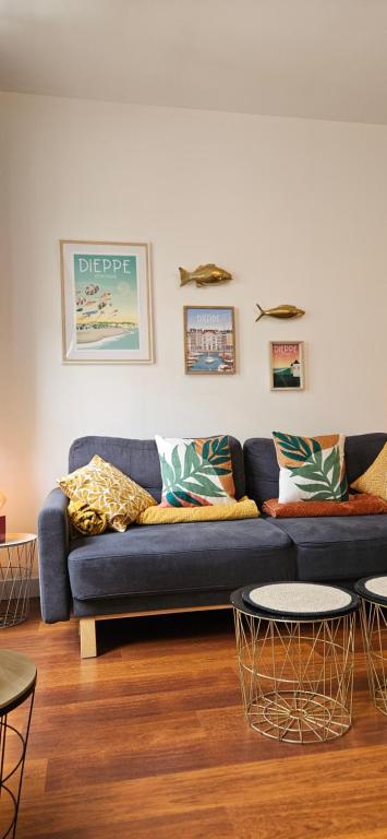 Les balcons de Dieppe - appartement 1ER étage - certifié 3 étoiles au cœur de la rue piétonne - 5