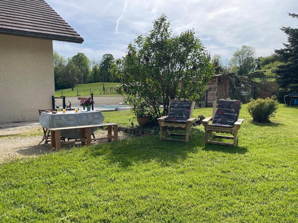 Gite 5 personnes - Nances, lac d'Aiguebelette - 5