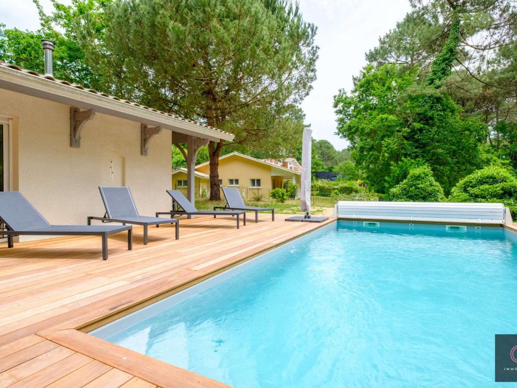 Villa familiale - 8 pers., Biscarrosse - FR-1-877-20 - 1