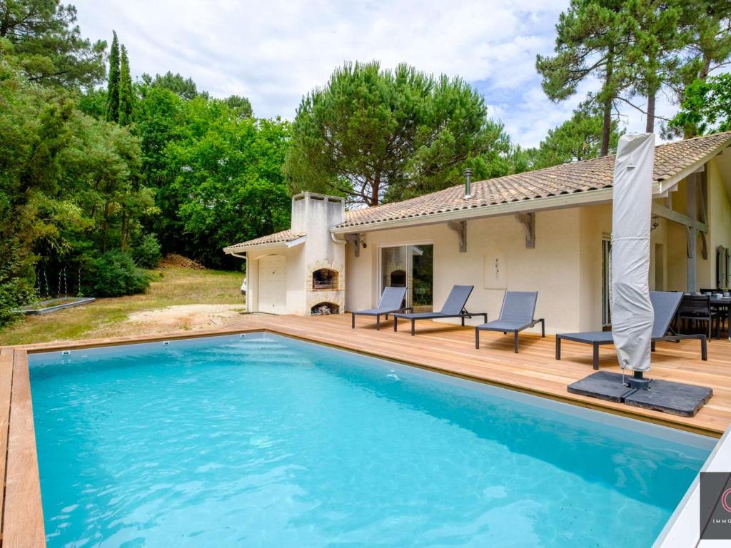 Villa familiale - 8 pers., Biscarrosse - FR-1-877-20 - 2