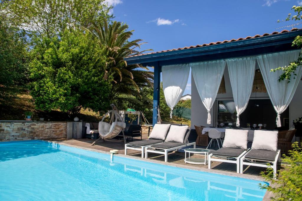 Villa Argi Zabalean, Piscine chauffée, 8pax, Plage 3kms - 2