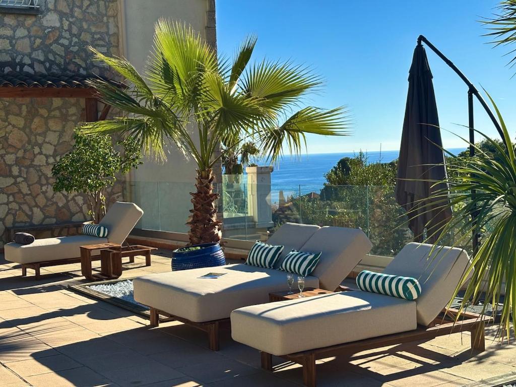 Sea View Villa Roc d'Azur - Pool - Jacuzzi - 5
