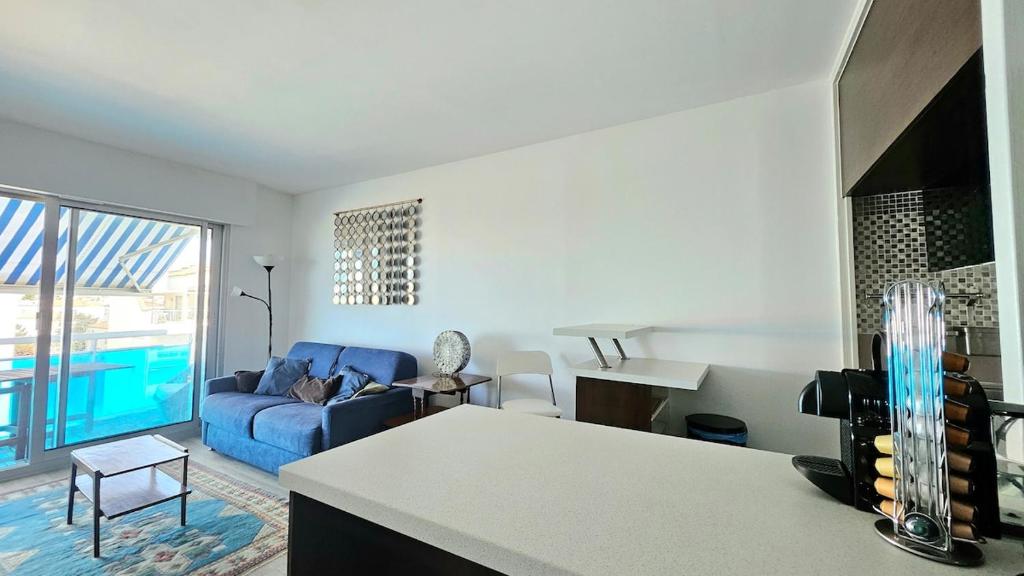 Studio 3 pers, sea view, bike storage - 2