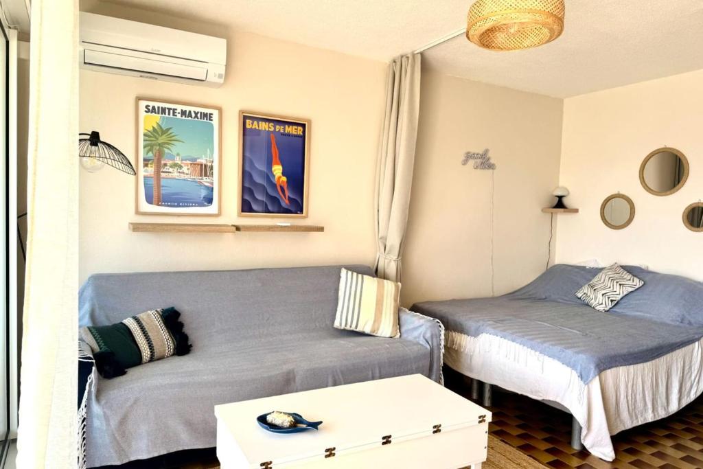 Studio with pool and balcony in Sainte-Maxime - 4