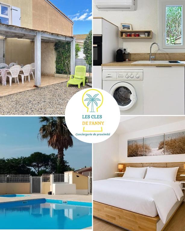 Clos des Tamaris 2ch clim wifi terrasse piscine - 1
