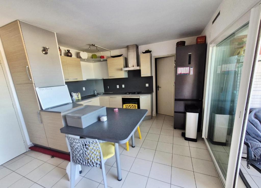 T2 climatisé, vue Mer totale, ascenseur, 2 à 4 pers, parking privé, Wifi fibre, proche des commerces, Kanumera Barcarès - 2