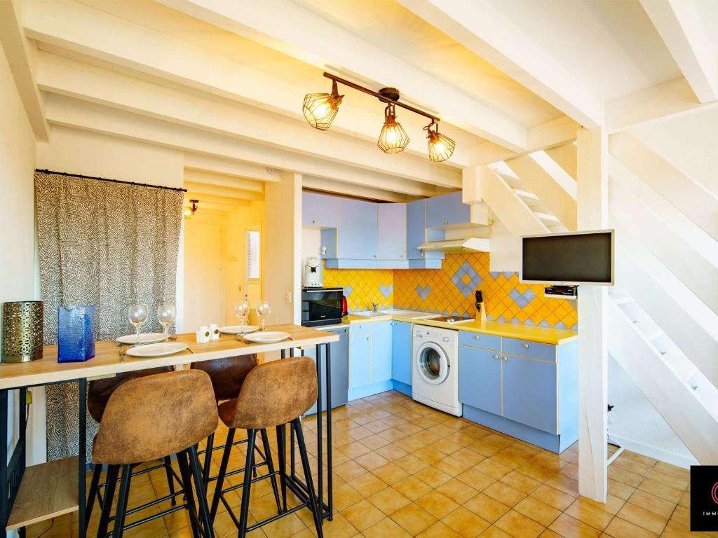 Duplex lumineux proche plage - 4 pers. - FR-1-877-55 - 2