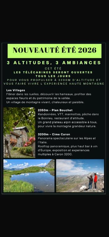 Appartement 2 pieces Orelle les trois Vallées 6 personnes - 2
