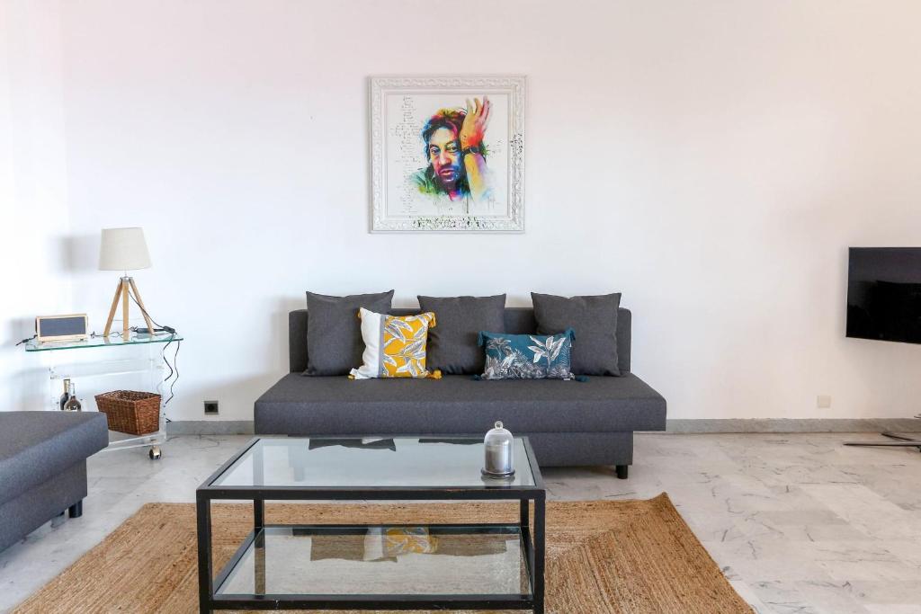 Beautiful flat with Sea View Terrace Pool Parking portative AC- BENAKEY - 4