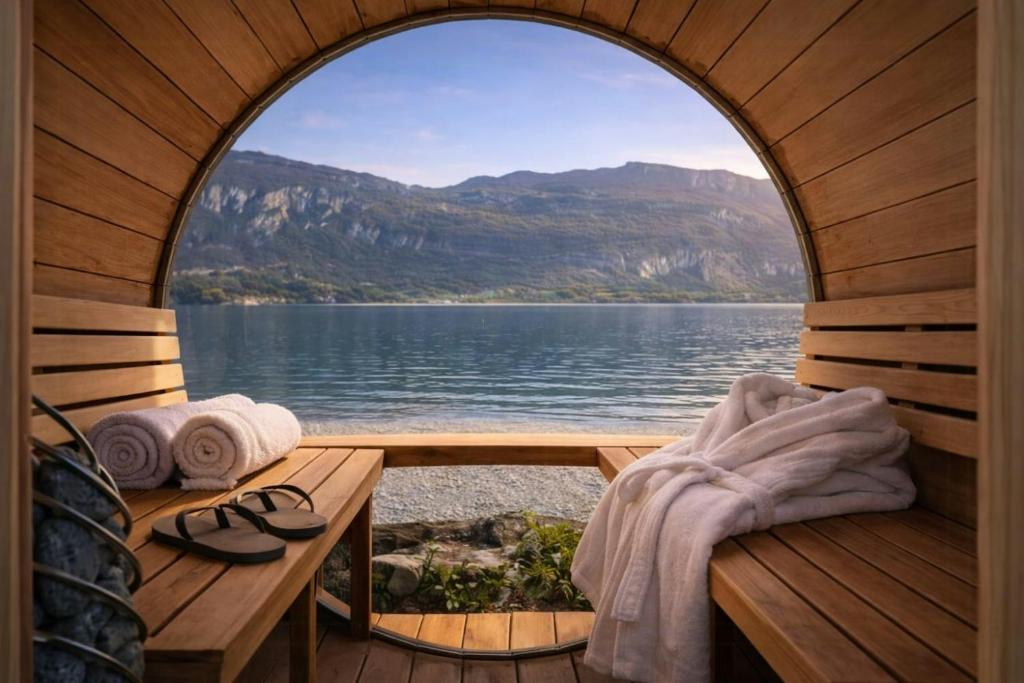 Cottage With Sauna By Lake Bourget - 1