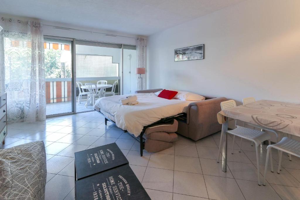 Studio in Antibes with AC Terrace & Pool - BENAKEY - 5