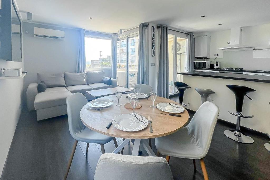 CLOSE SEA - Terrace with Sea View AC and Parking - BENAKEY - 3