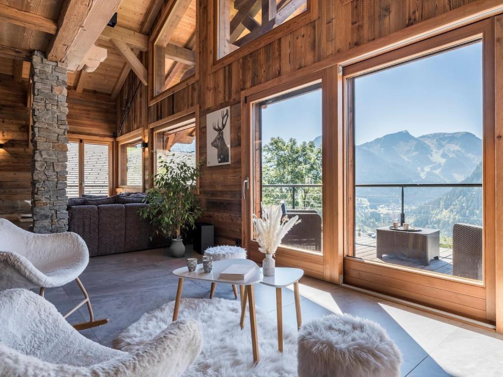 Chalet Familial Le Whymper 5 étoiles SPA Sauna Chatel - 2