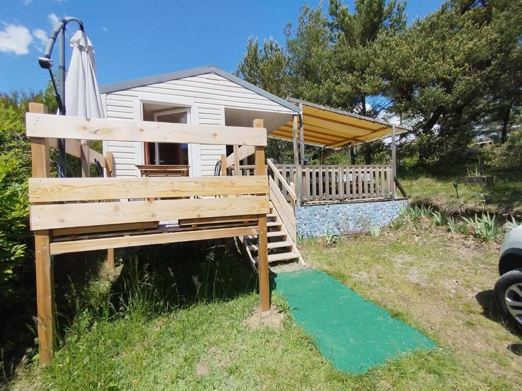 Mobile Home vue lac à 700m de la baie st Michel - 2