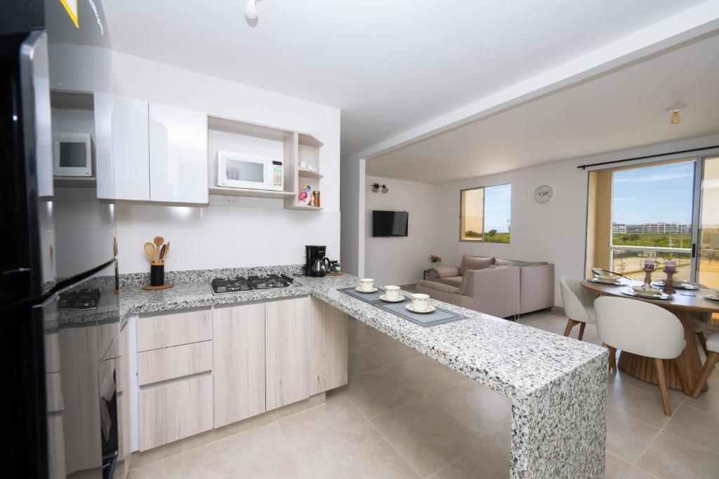 BeachEscape Cartagena Apartment in Serena del Mar Near Beach - 2