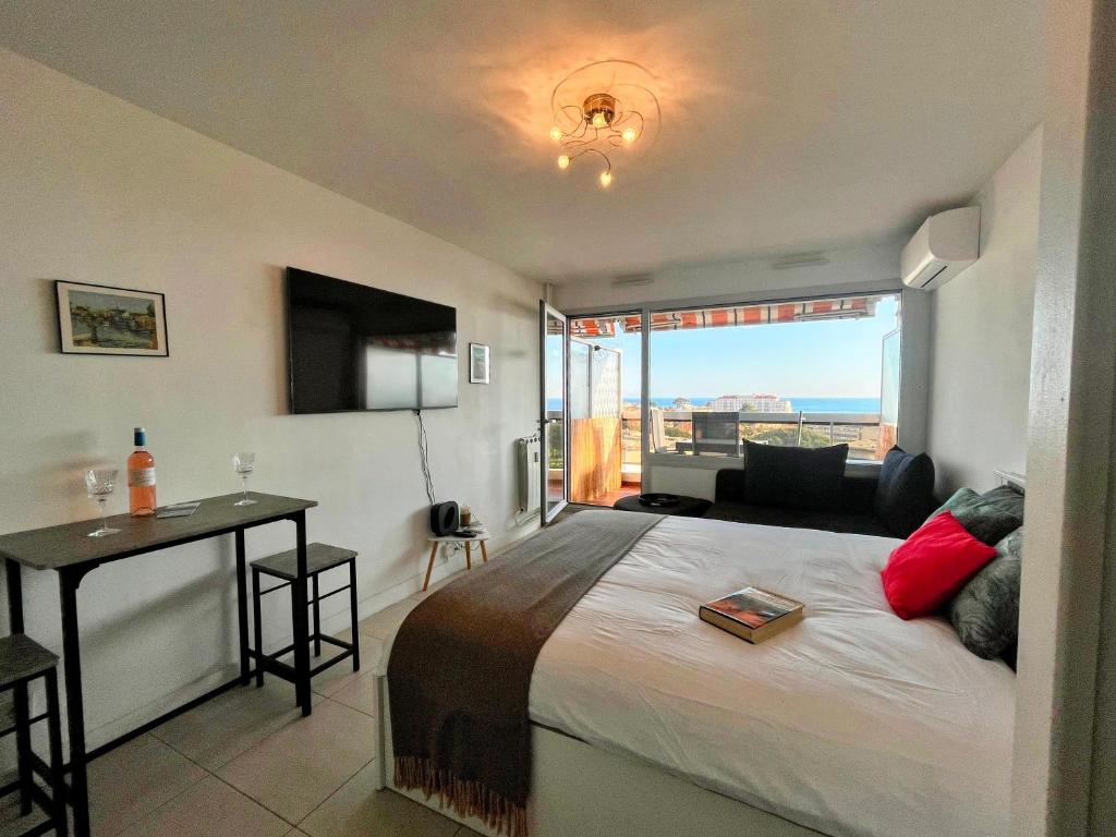 Panoramic Sea View with pool 4ppl - Juan les Pins - 4