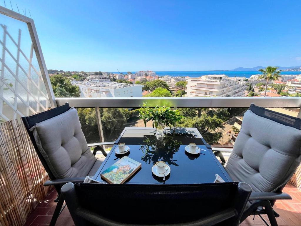Panoramic Sea View with pool 4ppl - Juan les Pins - 1