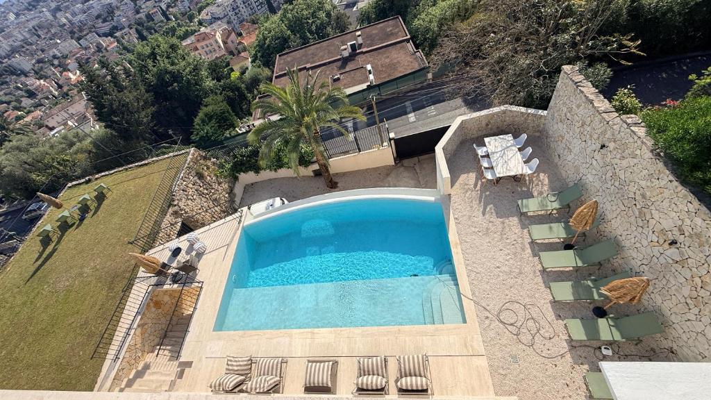 Grande villa, 6 chambres, vue mer, montagne & ville de Cannes - 4