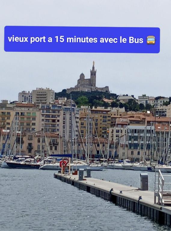 chambre Marseille pas lon de saint Charles et vieux port - 2