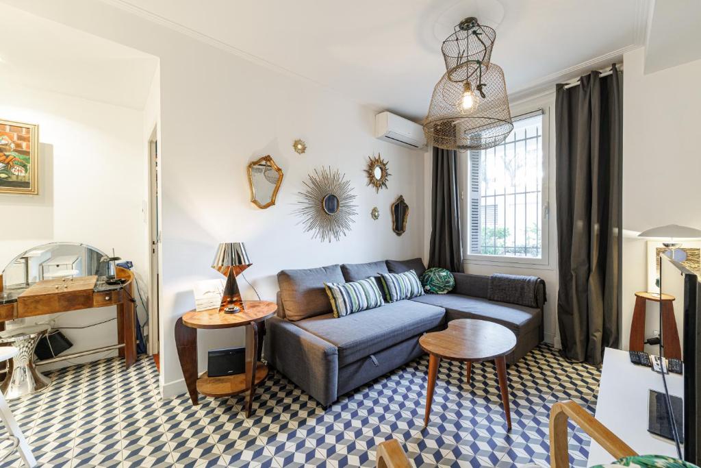 EST2P - Cozy 1 BDR apartment in Cannes - Very quiet, overlooking a courtyard - 1
