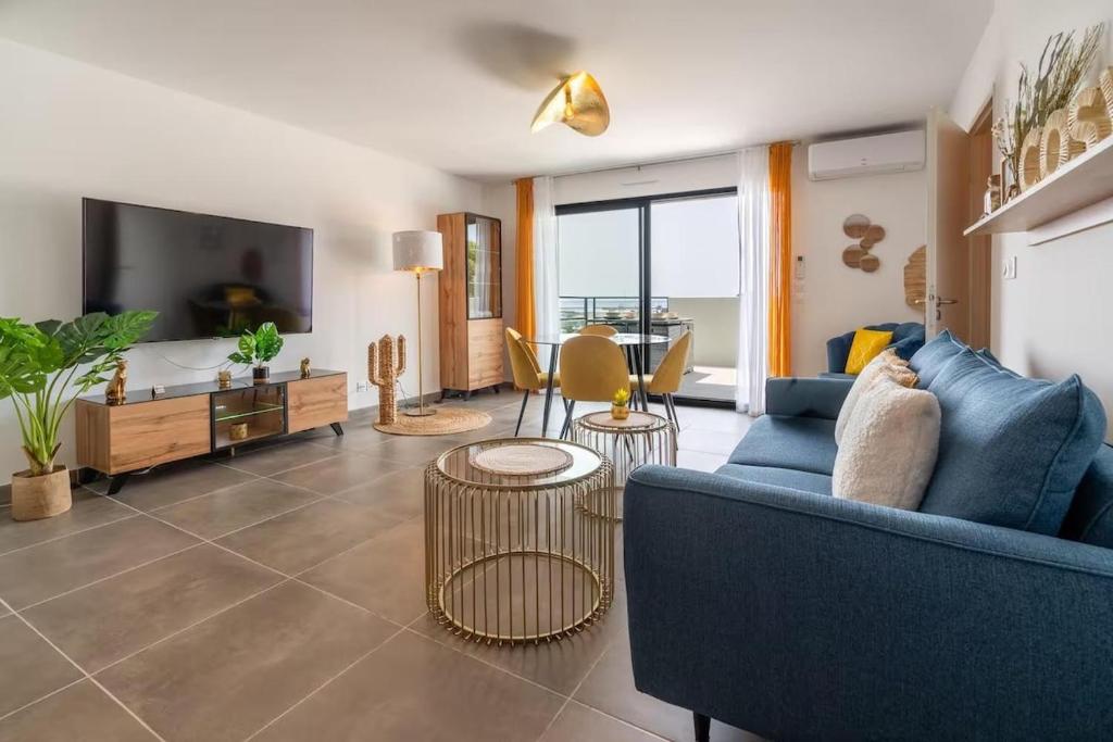 Appartement Sète Corniche proche plage - Terrasse, Parking, Clim, WiFi - 1