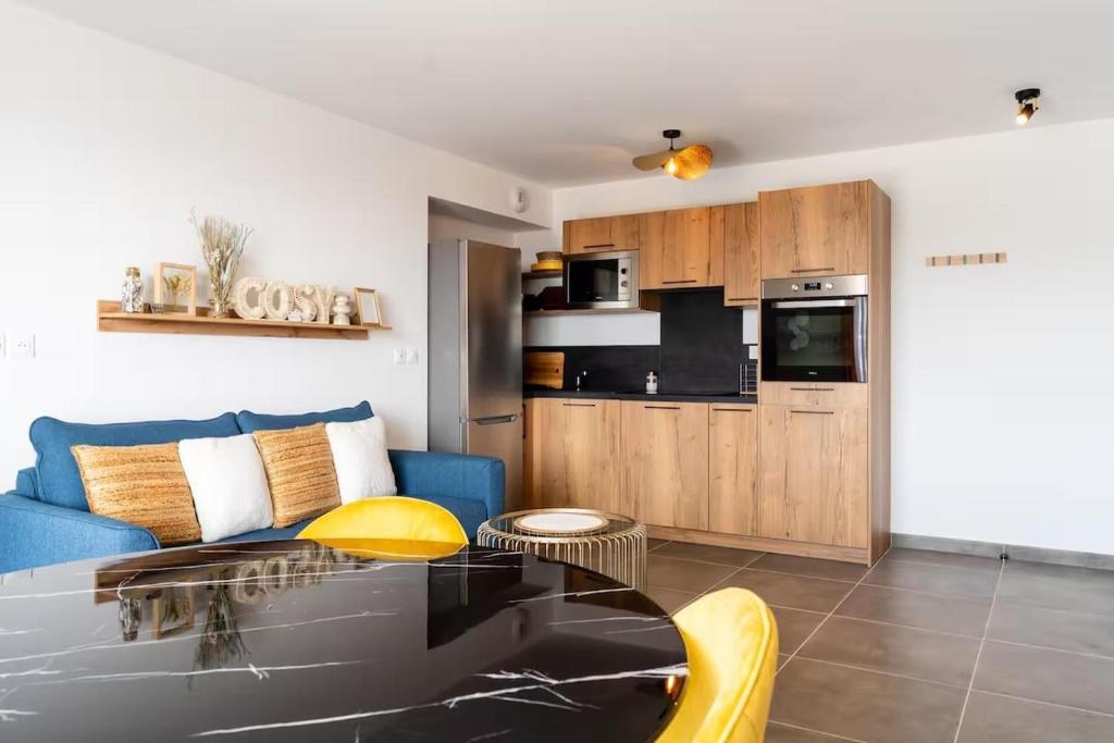 Appartement Sète Corniche proche plage - Terrasse, Parking, Clim, WiFi - 5