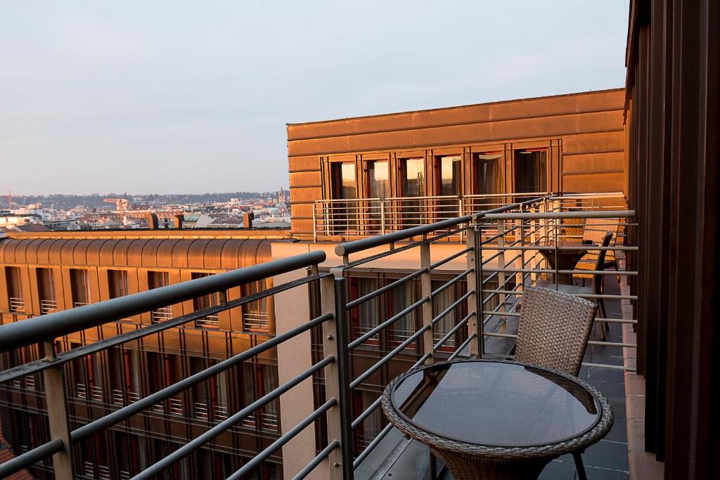 Balcony/terrace, Majestic Plaza Hotel Prague in Prague
