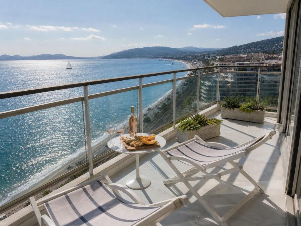Cannes Apt 3 Baths Sea View Terrace - 5