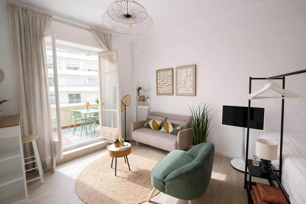 Le Petit Safran - Une chambre et terrasse - 2