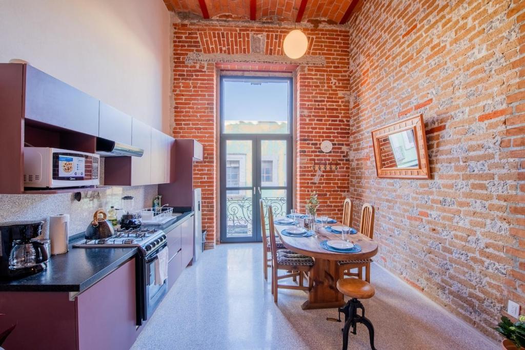 Loft #112 Centro Histórico con Balcones y Terraza Compartida Vista Panorámica - 4