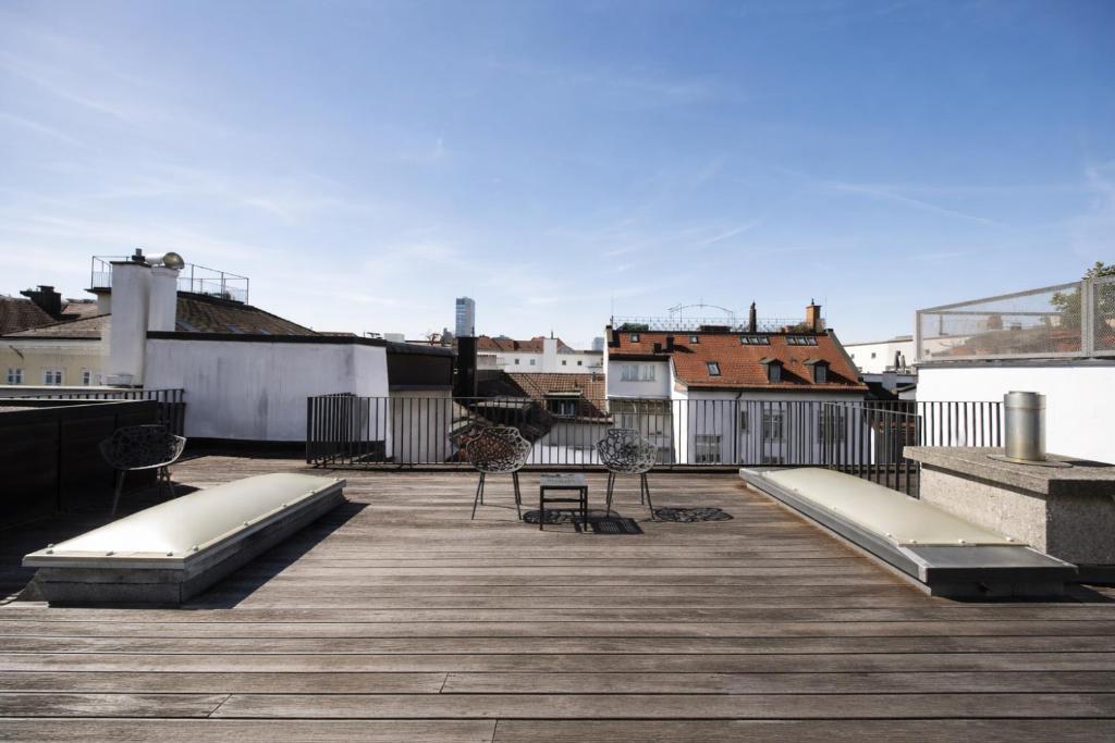 Balcony/terrace, VISIONAPARTMENTS Gerechtigkeitsgasse - self check-in in Zürich