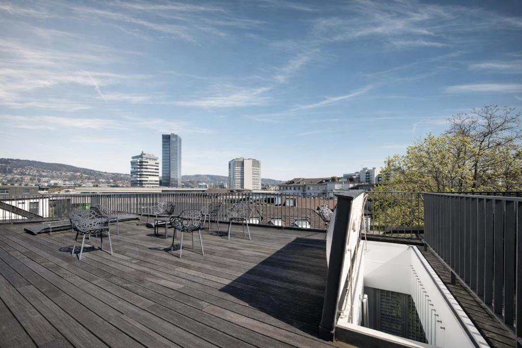 Balcony/terrace, VISIONAPARTMENTS Gerechtigkeitsgasse - self check-in in Zürich