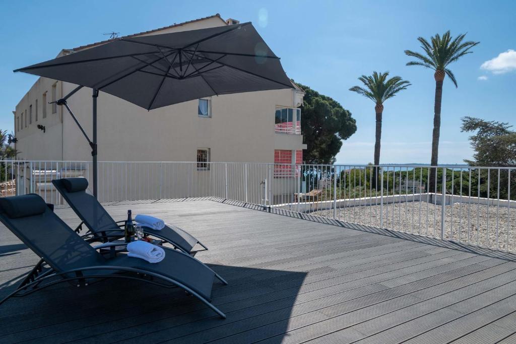 3-Br Top Floor with Rooftop Cannes - 2