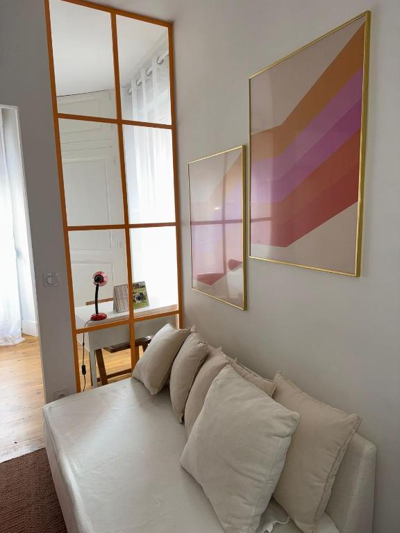 Orange Pastel - Parking gratuit - T2 cosy proche gare, GEM, Palais de justice - 2