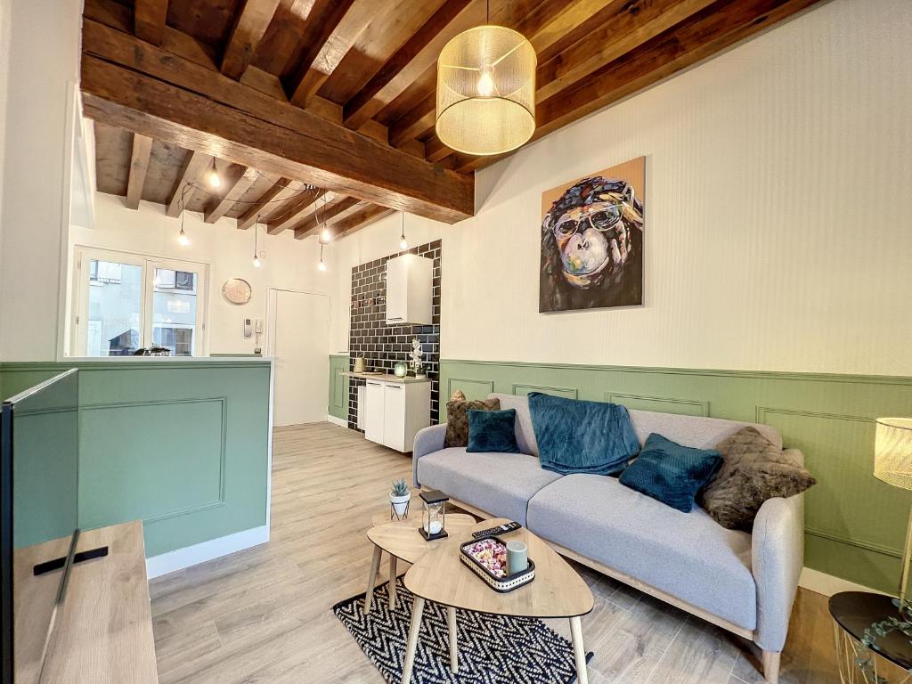 Les Terrasses du Bouchon - Coeur de Troyes - 3 pers - 3