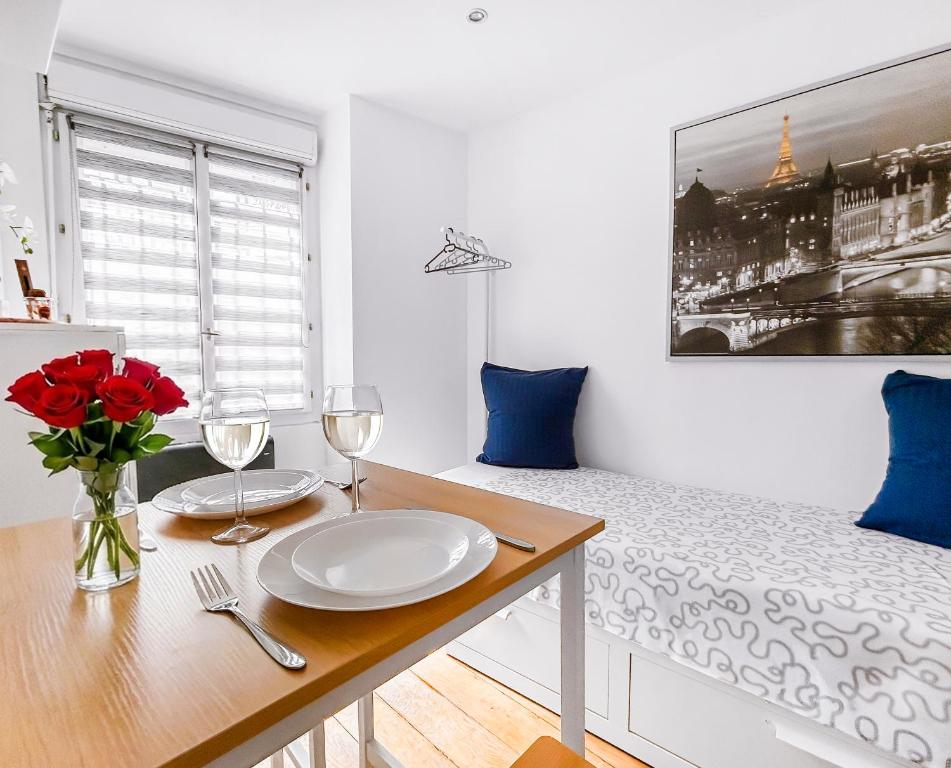 Studio cosy et lumineux, quartier canal St Martin - 3